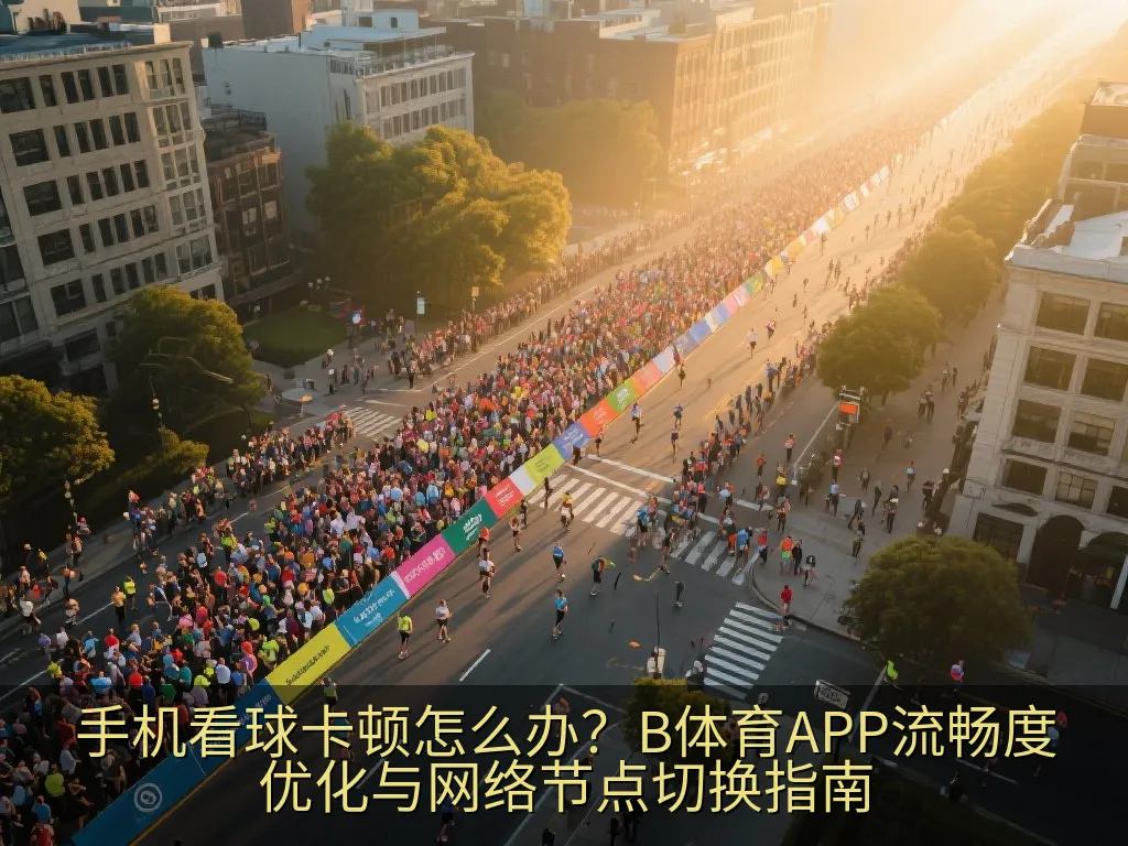 手机看球卡顿怎么办？B体育APP流畅度优化与网络节点切换指南